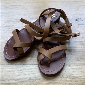Tory Burch Ankle Wrap Sandals